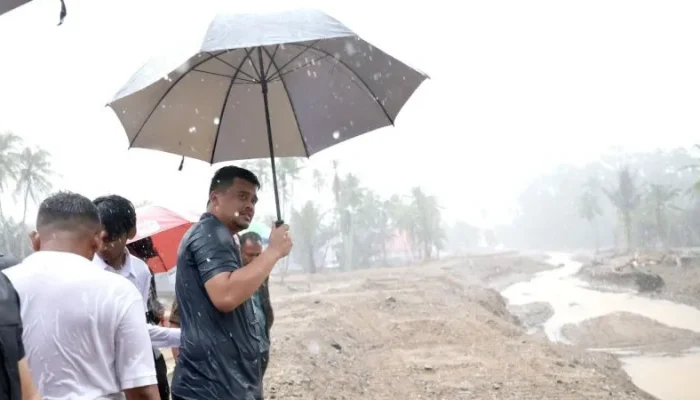 Bobby Nasution Perintahkan Percepatan Cekdam Sungai Tukka, Antisipasi Banjir Bandang Susulan di Tapteng