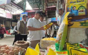 Wadirut Bulog Tinjau Penyaluran Bantuan Pangan dan Ketersediaan Pasokan di Medan