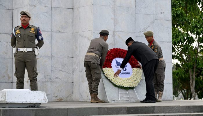 Ziarah HUT ke-78, Gubernur Sumut Ajak Teladani Jasa Pahlawan