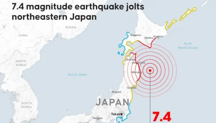 Kemlu RI: Tak Ada WNI Jadi Korban Gempa 7,4 Magnitudo dan Tsunami di Jepang Utara