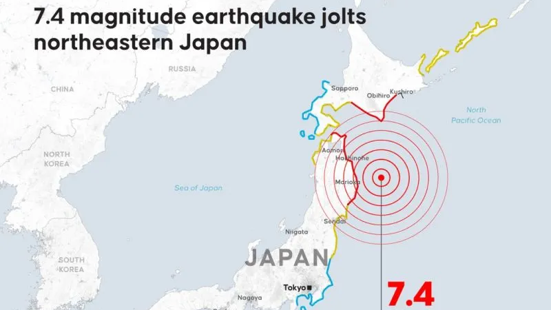 Gempa jepang