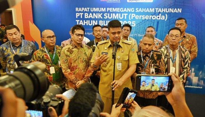 Bobby Nasution Pacu Bank Sumut Capai KBMI 2 agar Naik ke Kelas Menengah