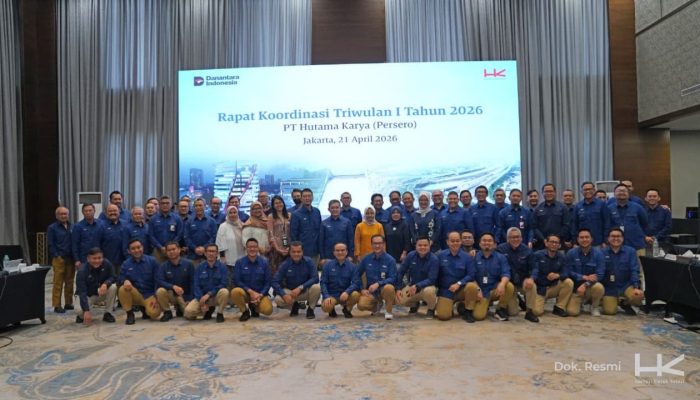 Disiplin Finansial Berbuah Hasil, Laba Hutama Karya Capai Rp464 Miliar di Awal 2026