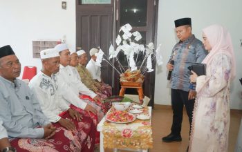 Walimatul Safar dan Tepung Tawar Warnai Pelepasan 26 Calon Jamaah Haji Asal Asahan  