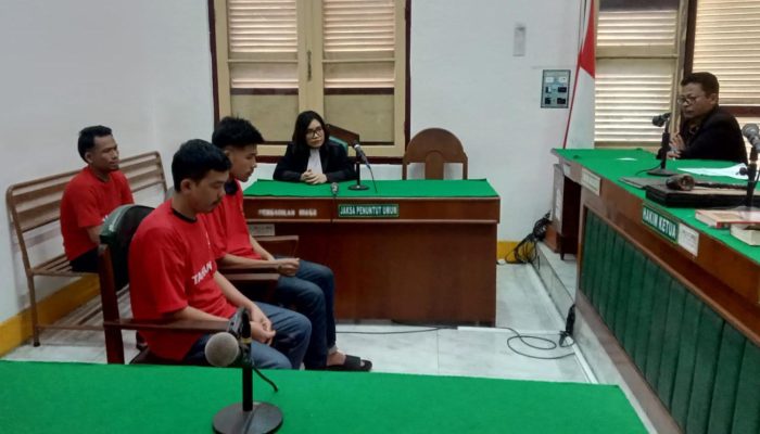 PT Medan Perberat Vonis Tiga Pengedar 151 Kg Ganja Jadi Hukuman Mati