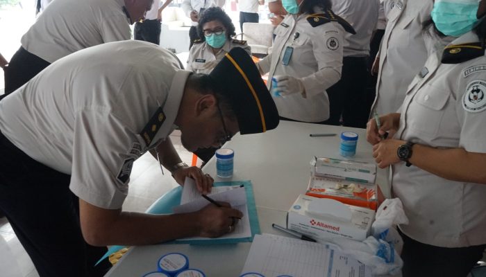 128 Pegawai Lapas Kelas I Medan Negatif Tes Urine, Komitmen Wujudkan Lapas Bersih Narkoba