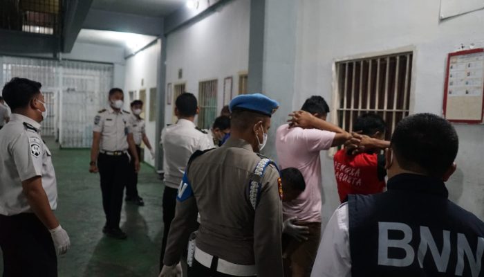 Razia dan Tes Urine, 500 Warga Binaan Lapas Medan Negatif Narkoba