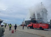 Asap Muncul di Kapal KM Bintang Mas HSB 7, Pelindo Pastikan Operasional Pelabuhan Belawan Tetap Normal