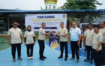 Meriahkan HBP ke-62, Lapas Kelas I Medan Buka Pekan Olahraga Narapidana