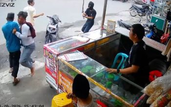 Pelajar di Medan Diserang Geng Motor Bersenjata Tajam, Motor Sempat Dibawa Kabur
