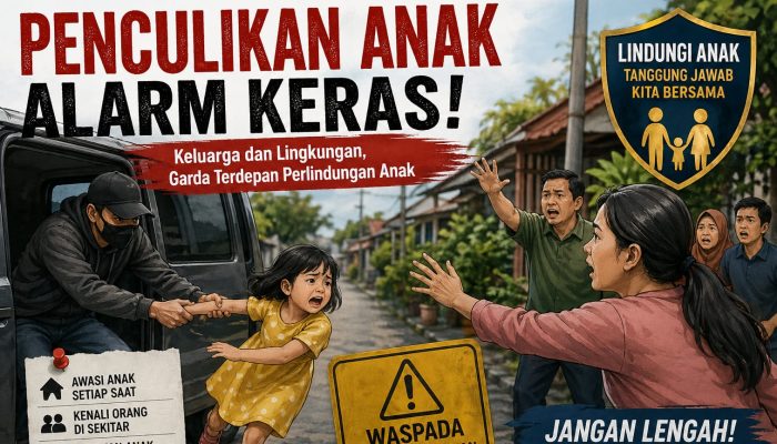 LPA Deli Serdang Soroti Kasus Dugaan Penculikan Anak : Alarm Darurat Perlindungan Pengawasan 