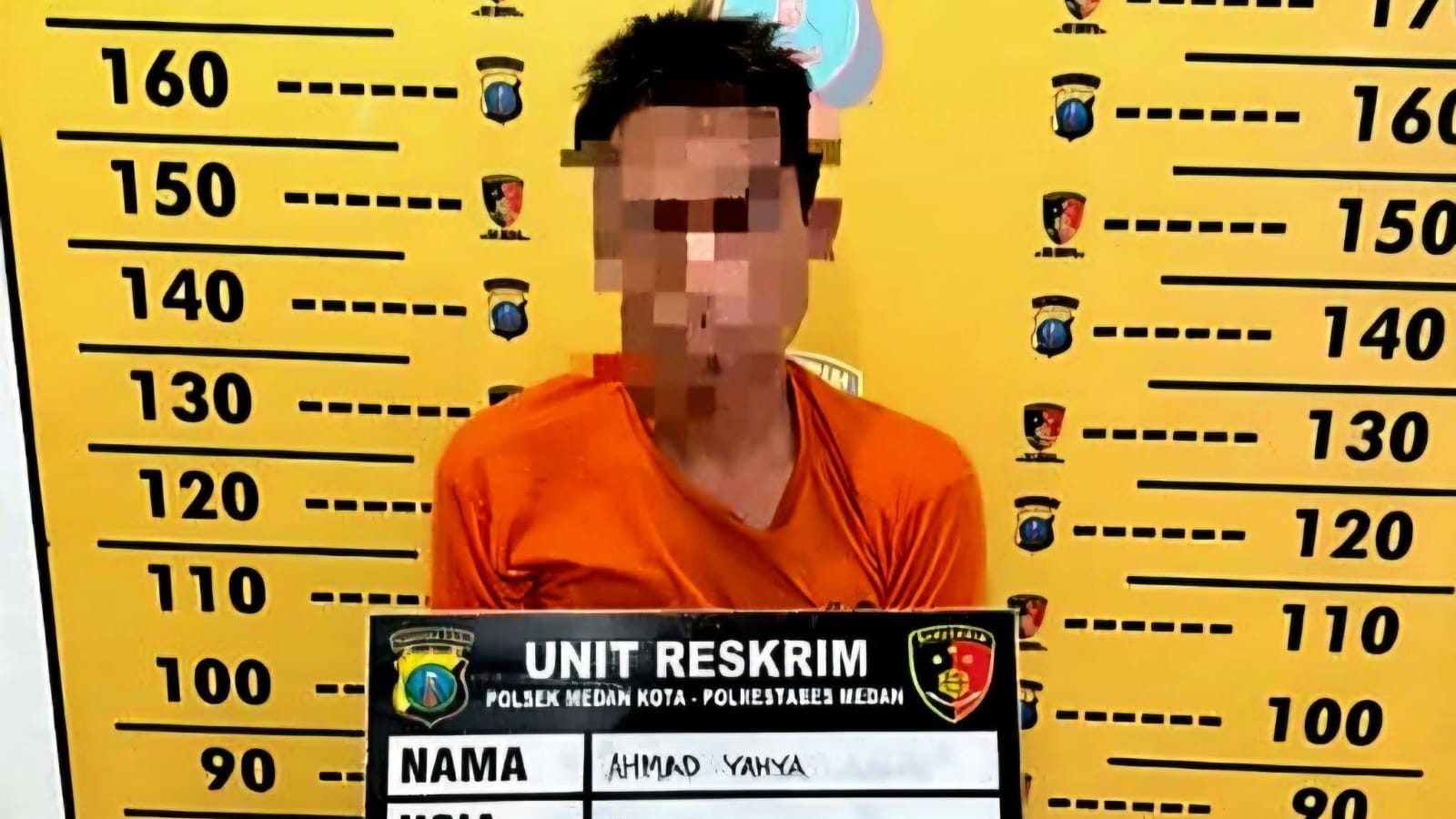 pencurian motor korban kecelakaan Medan