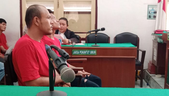 Nekat Berulang Kali Curi Besi Proyek Stadion Teladan, Empat Pria Terancam 9 Tahun Penjara