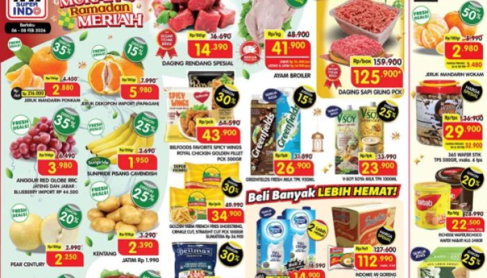 Promo Murah Meriah JSM Superindo Sampai 5 April 2026: Diskon Hingga 40% di Awal Bulan