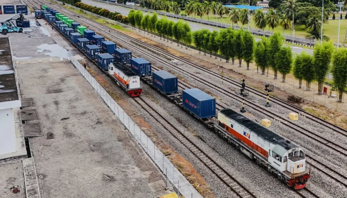Angkutan Barang KAI Sumut Tumbuh 6% di Maret 2026, BBM dan Petikemas Jadi Penopang