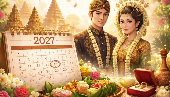 Jangan Salah Pilih Tanggal! Kalender Jawa Nikah 2027 & Hari Paling Baik Menurut Weton
