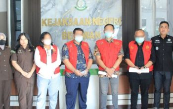 Kejari Belawan Tahan 4 Tersangka Korupsi Proyek Jalan KA Titi Papan–Medan Labuhan