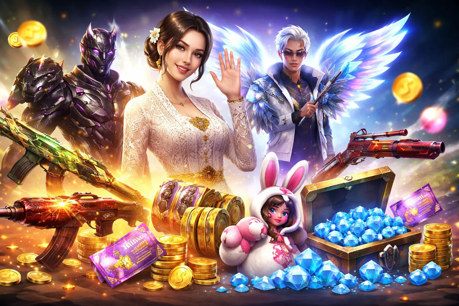 Kode redeem FF 21 April 2026 menghadirkan reward Free Fire berupa skin, bundle karakter, emote, dan diamond gratis untuk pemain hari ini.