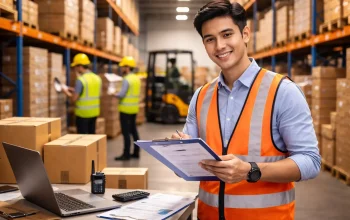 lowongan kerja Medan 2026 posisi logistics staff dan coordinator di perusahaan distribusi dan pergudangan kota Medan