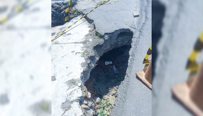 Warga Mengadu Ada Jalan Berlubang ke Medsos, Barulah Pemko Medan Perbaiki  