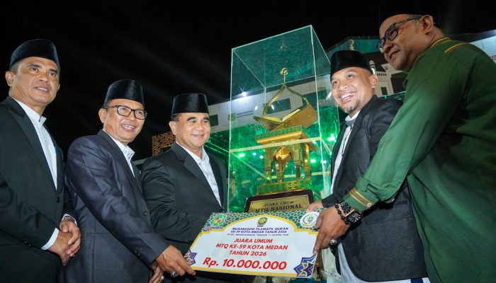 Medan Selayang Juara Umum MTQ Ke-59 Kota Medan