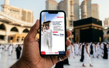 Ibadah Haji Tenang dengan Paket RoaMAX Haji Telkomsel, Kuota Hingga 42GB, termasuk 2GB di Indonesia + 1GB di 13 Negara Transit