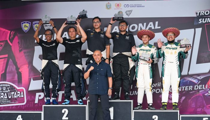 Sprint Rally 2026 Seri 1 Sukses, Dampak ke Sumut Signifikan