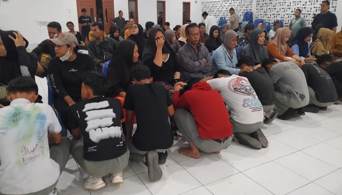 Puluhan Pelajar Terlibat Konvoi Ugal-ugalan di Biru-Biru Diamankan Polresta Deli Serdang