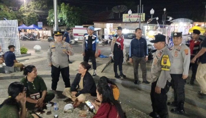 Cegah Kriminalitas dan 3C, Polres Tapteng Gelar Patroli Blue Light di Sejumlah Titik Rawan