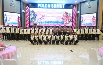 Kapolda Sumut Lepas Kontingen Kemala Run 2026 ke Bali