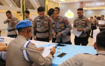 Propam–SLOG Mabes Polri Periksa Senjata Api di Polda Sumut