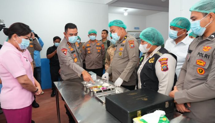 Empat SPPG Polres Karo Dukung Program MBG Diresmikan Kapolda Sumut