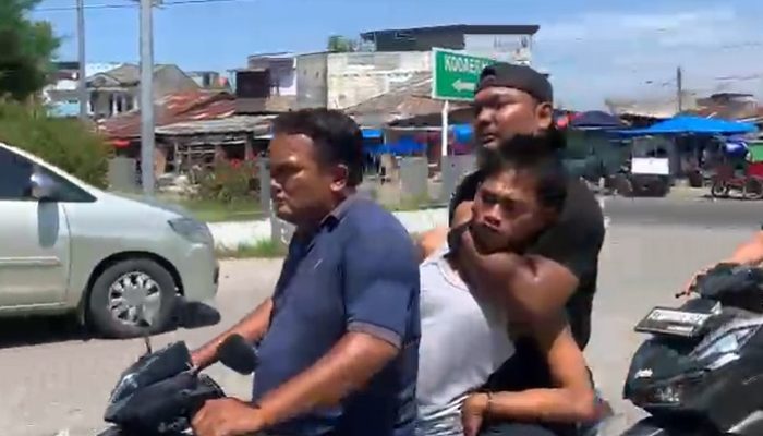 Pelaku Begal di Dalam Angkot Jalan Yos Sudarso Ditangkap Polsek Belawan