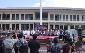 Polres Karo Tuntaskan Puluhan Kasus dalam 100 Hari