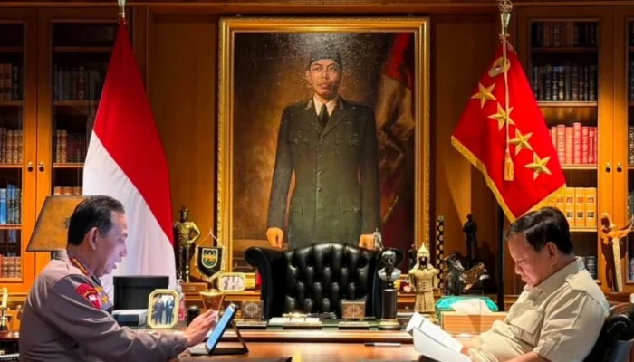 Presiden Prabowo Panggil Kapolri di Hambalang, Bahas Keamanan Nasional hingga Transformasi Polri