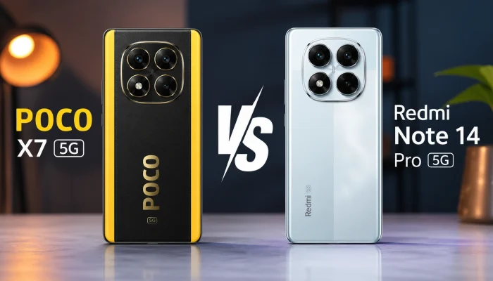 Poco X7 5G vs Redmi Note 14 Pro 5G: Spek Nyaris Identik, Harga Beda Jauh, Mana Lebih Worth It?