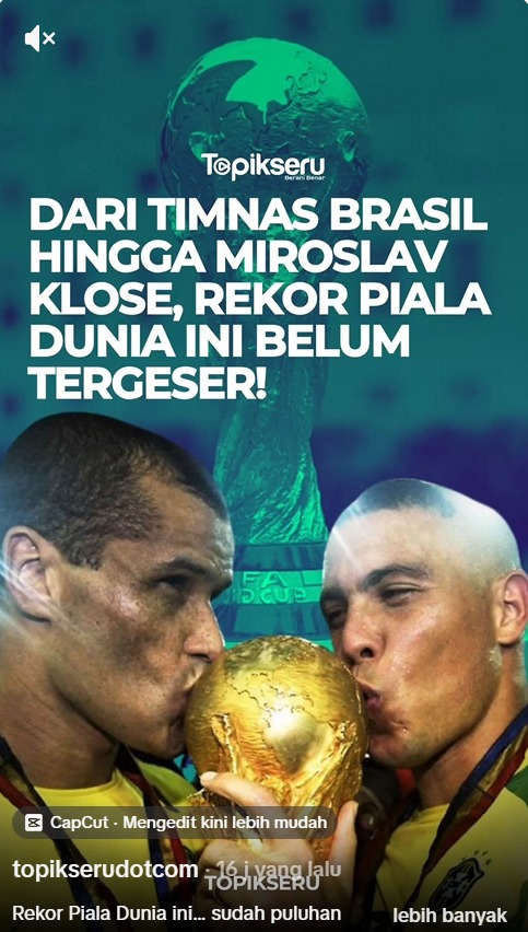Rekor Piala Dunia yang belum Tergeser