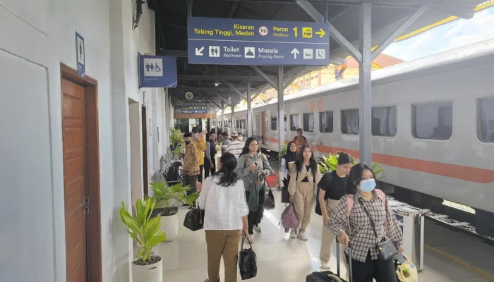 Kinerja Stasiun Kisaran Melesat, Layani 54 Ribu Penumpang dan Perkuat Ekonomi Sumut