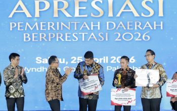 Terobosan Tata Kelola Keuangan, Gubsu Raih Penghargaan Creative Financing dari Mendagri