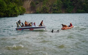 Upaya Pencarian Korban Tenggelam di Situmurun Toba Masih Berlanjut
