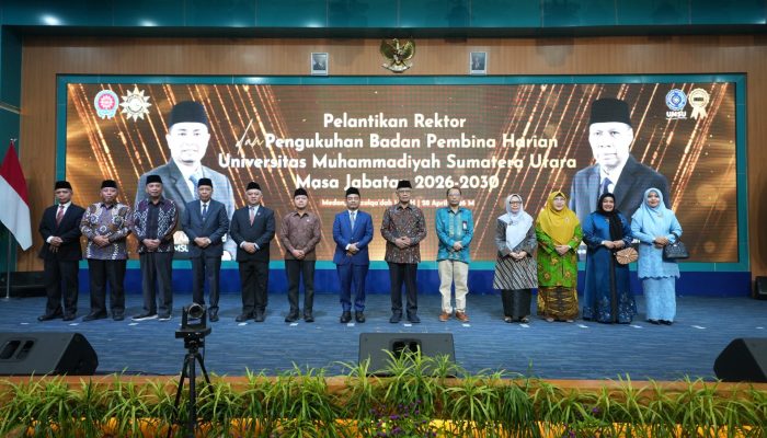 PP Muhammadiyah Lantik Prof. Akrim Jadi Rektor UMSU 2026–2030