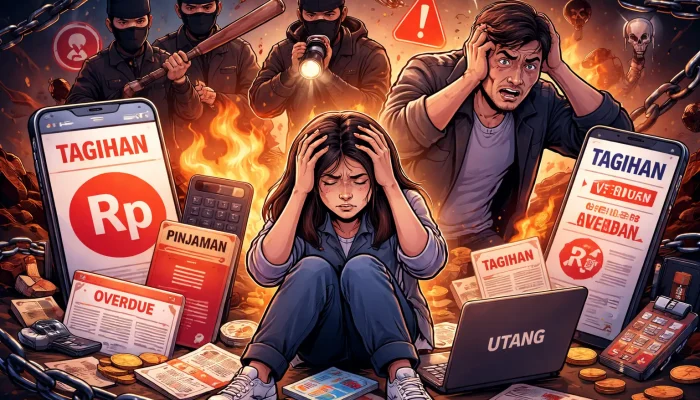 Data OJK Sebut Utang Pinjol Masyarakat Indonesia Capai Rp 100 Triliun, Risiko Kredit Naik