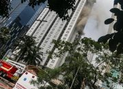 Kebakaran Apartemen Mediterania di Jakbar: 89 Penghuni Dievakuasi dan 20 Dilarikan ke RS