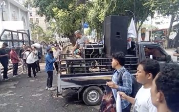 FABEM Demo di DPRD Sumut Desak Pembenahan Tata Kelola Listrik