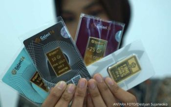 Harga Emas Antam Stagnan Dibanderol di Level Rp2.805.000 Per Gram