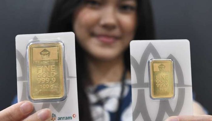 Harga Emas Antam Melonjak Rp75 Ribu Dibanderol Rp2.902.000 Per Gram