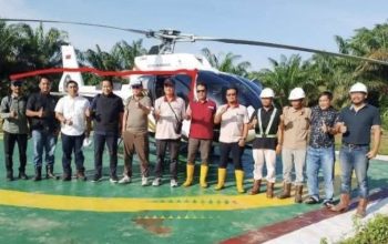 Seorang Korban Jatuhnya Helikopter PK-CFX PT KPN Plantations Dibawa Pulang ke Medan