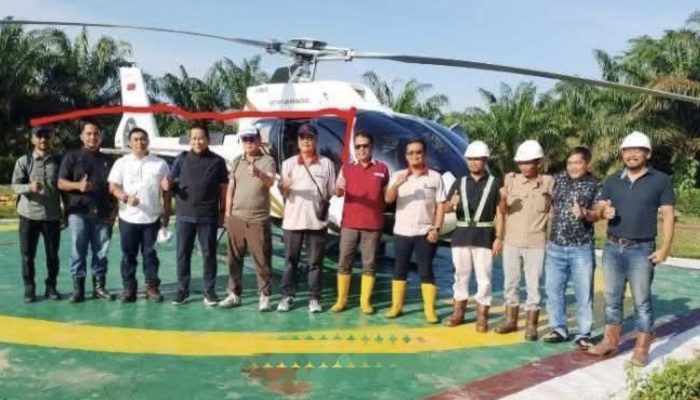 Seorang Korban Jatuhnya Helikopter PK-CFX PT KPN Plantations Dibawa Pulang ke Medan