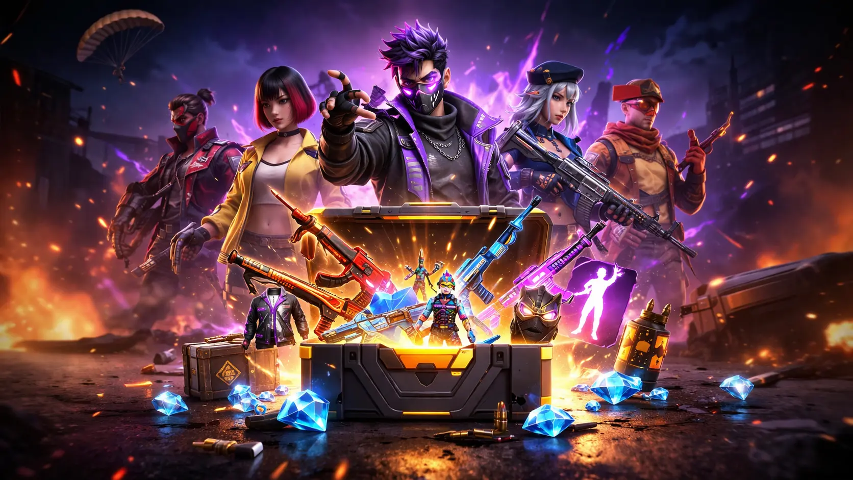 kode redeem FF hari ini 14 April 2026 hadiah gratis Free Fire skin senjata dan bundle eksklusif