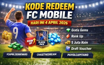 kode redeem FC Mobile hari ini 4 April 2026 hadiah gems rank up gratis EA Sports